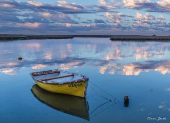 Boat on Berg River, Veldrif, Westcoast, South Africa